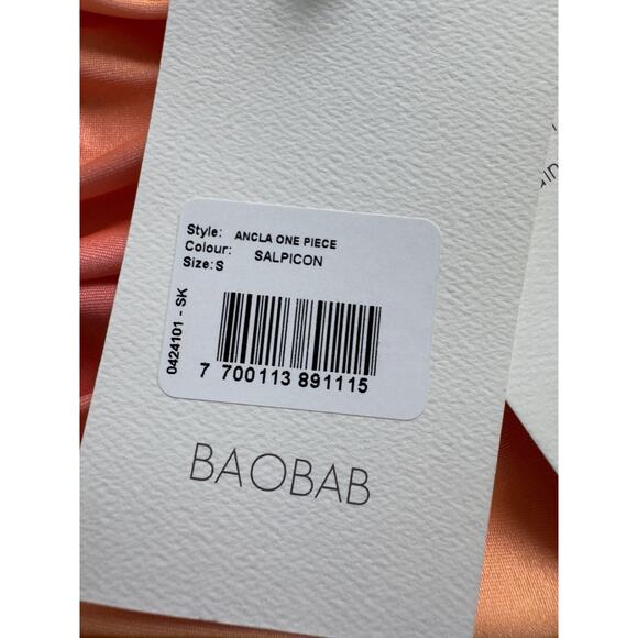 BAOBAB Women's Ancla One Piece Salpicón Small NWT !! - Picture 4 of 4